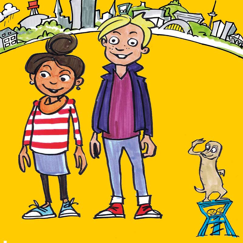Schüler-Sicherheitsfibel der Stadt Bochum